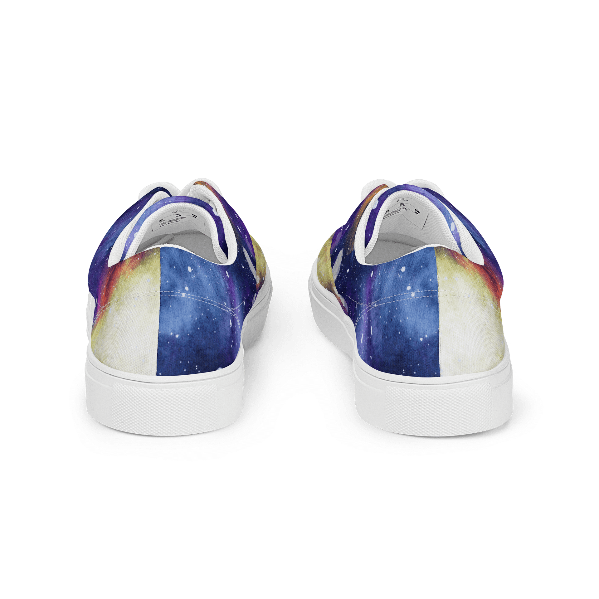 Watercolor Galaxy Mens Lace Up Shoes product image (4)