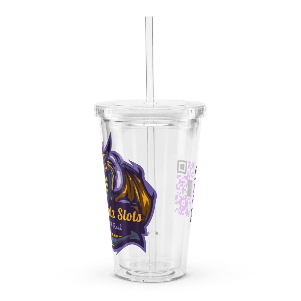 Double Wall Clear Plastic Tumbler (16 oz) product image (1)