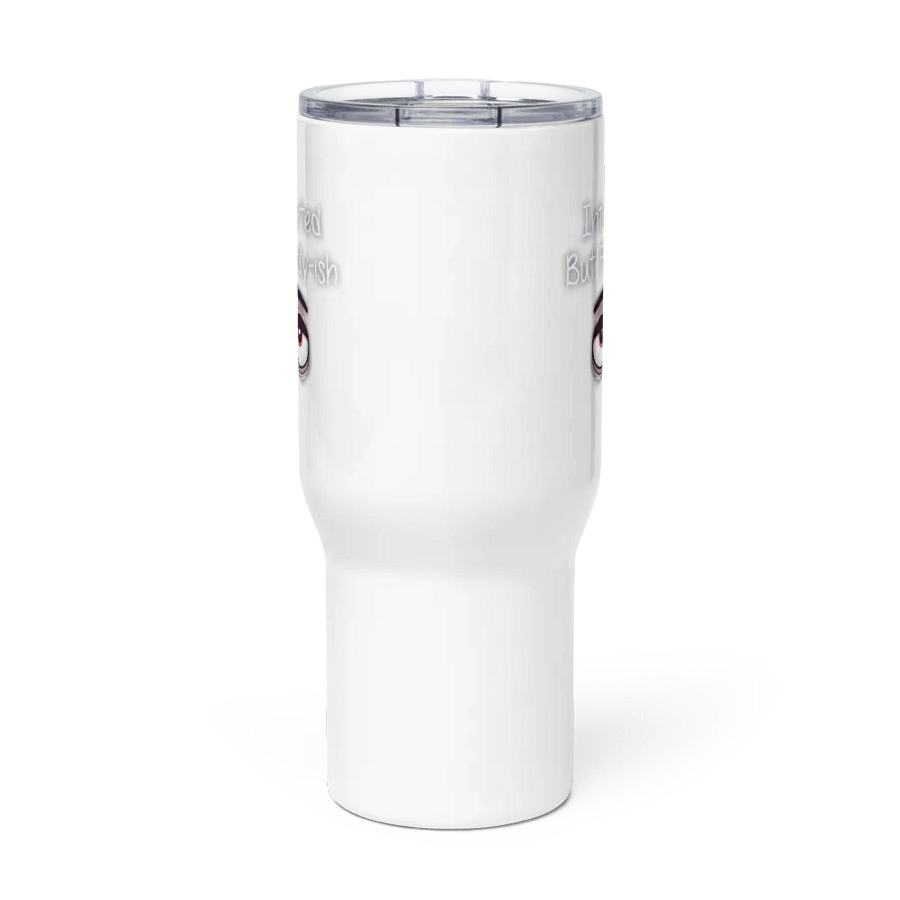 Introverted but friendly-ish Travel Mug with a Handle product image (3)