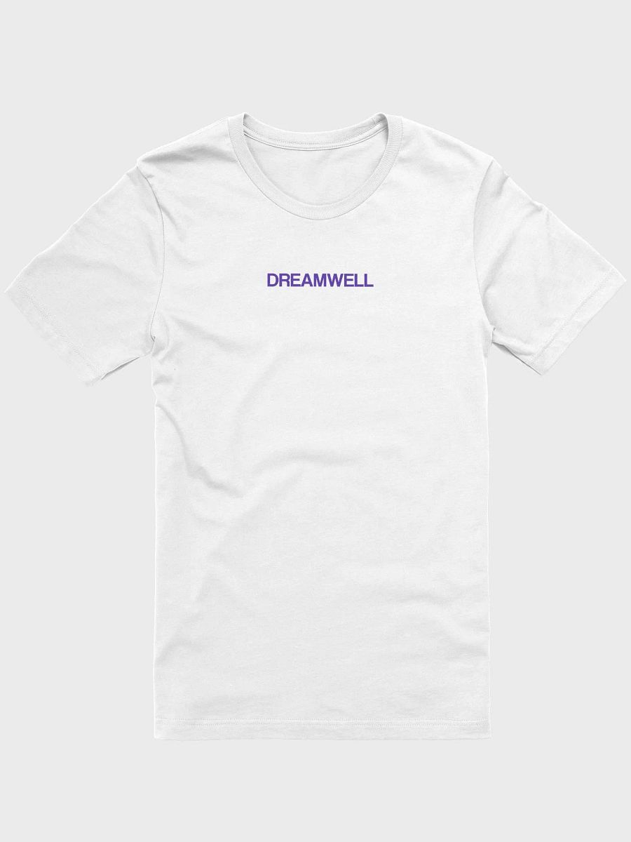 White Shirt Text (Front) & Graphic (Back) product image (1)