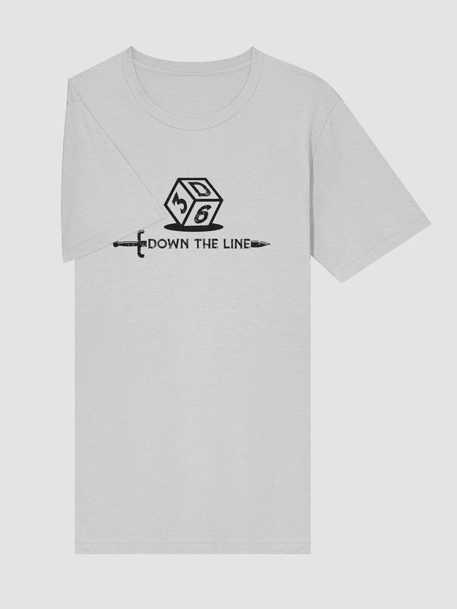 3d6DTL Horizontal Logo on Light Triblend T-Shirt product image (25)