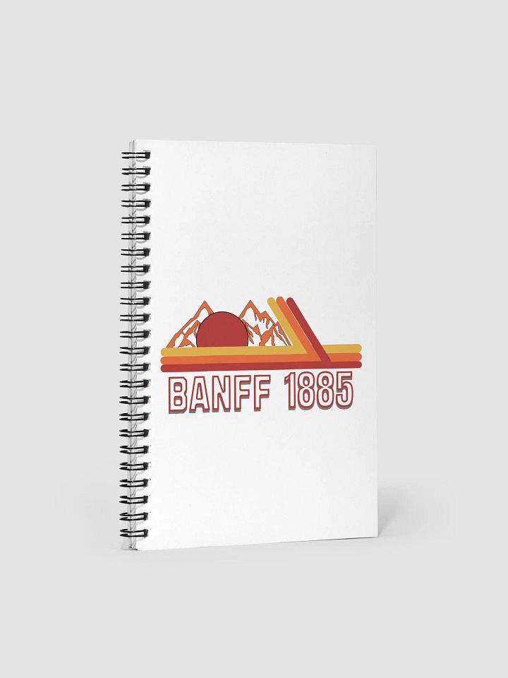 Banff 1885 Spiral Notebook product image (1)