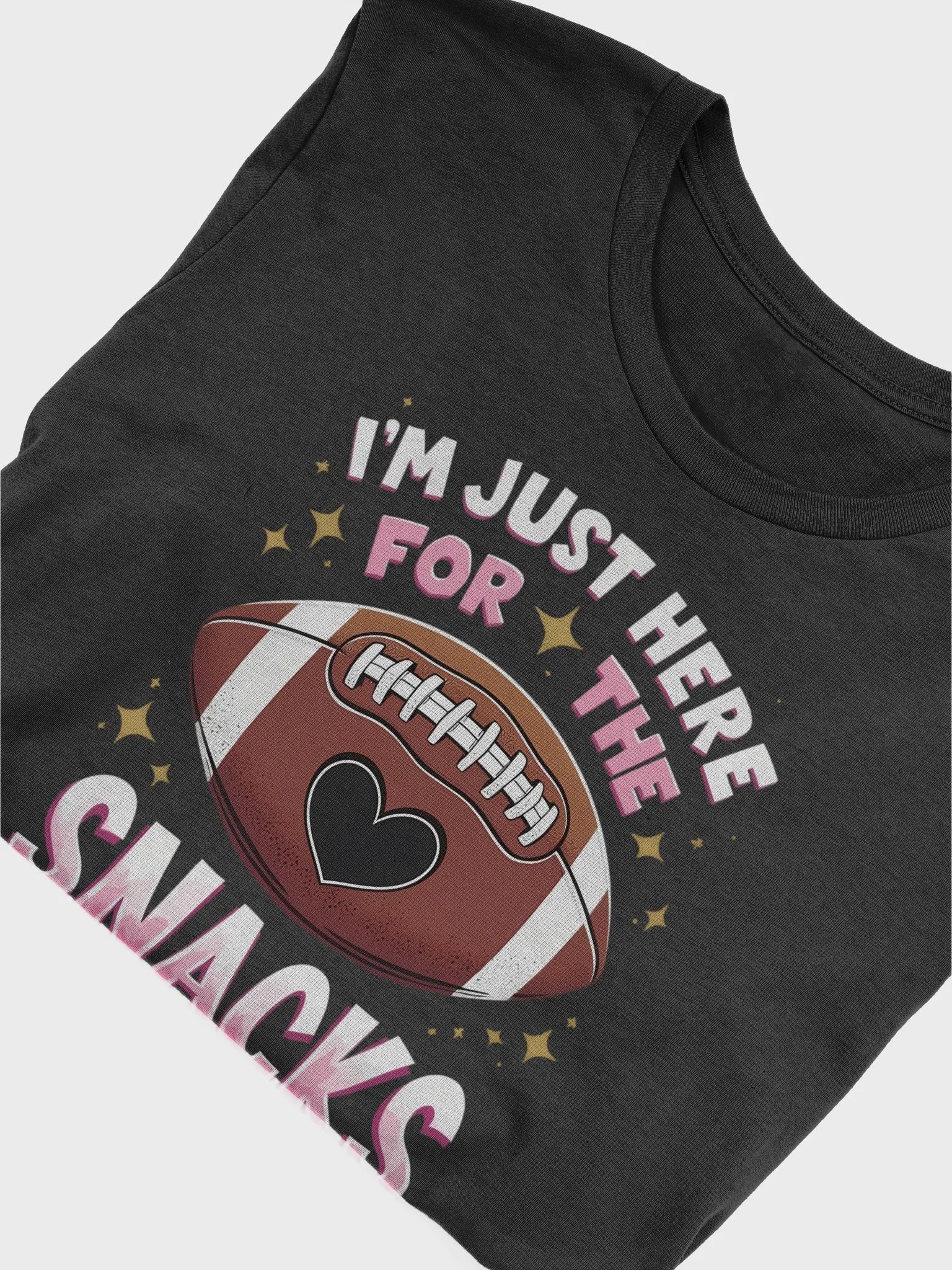 I'm Just Here For The Snacks Funny Football T-Shirt product image (5)