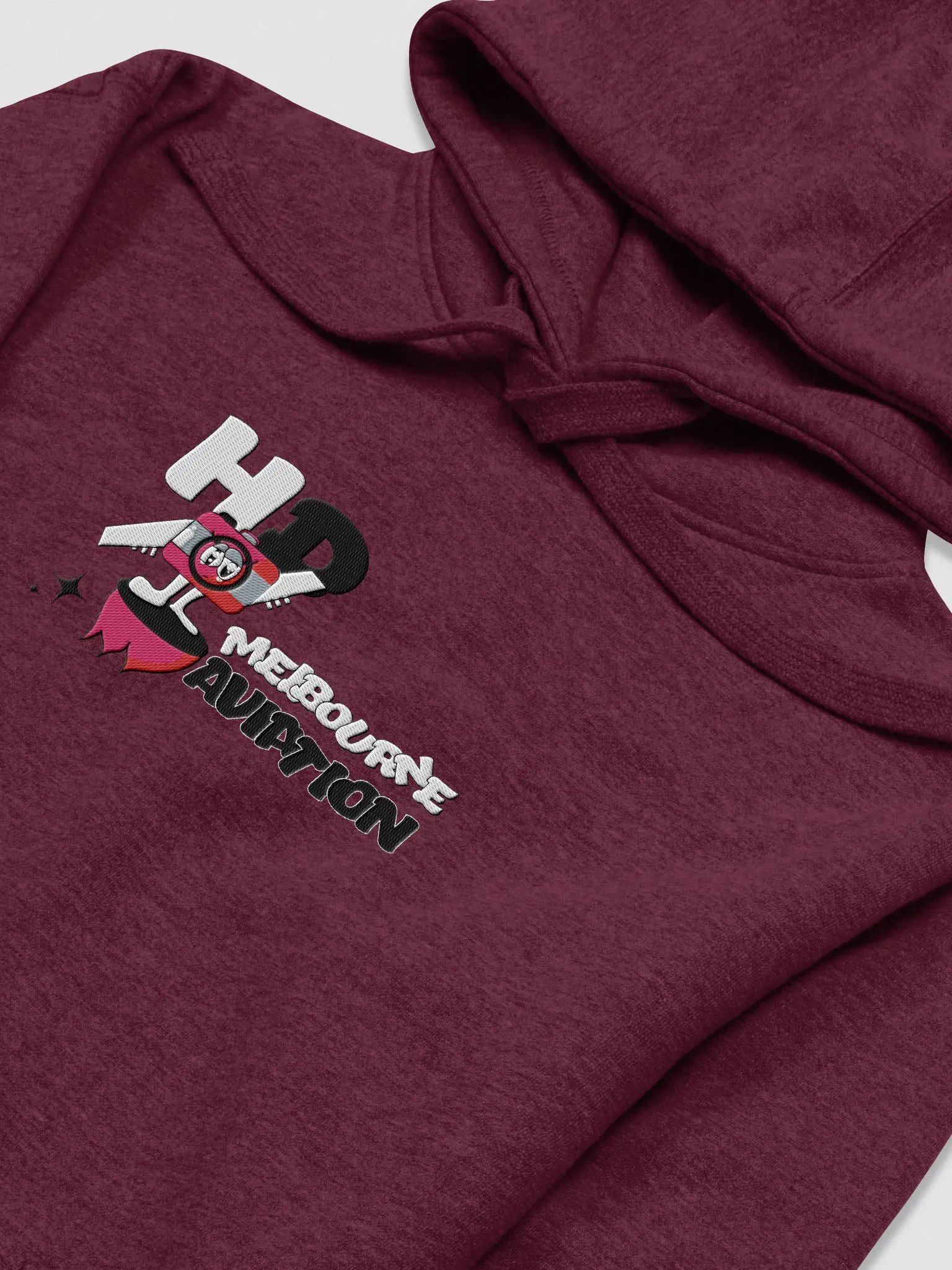 HD Melbourne Aviation: Unisex Cosy Red Jumper product image (3)