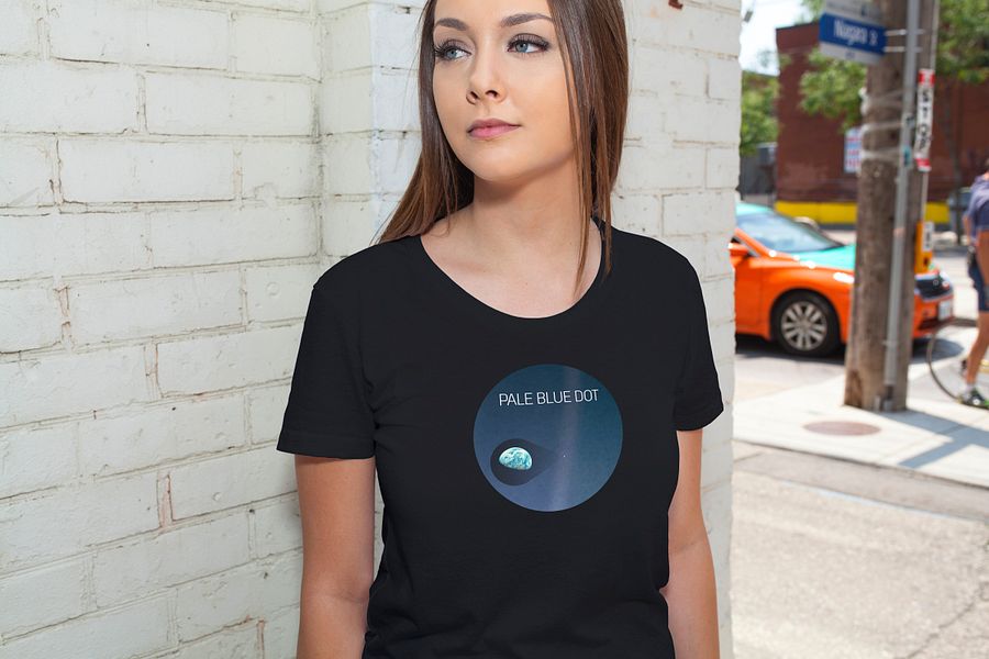 Pale Blue Dot t-shirt, NASA Voyager 1 — Short-Sleeve Unisex T-Shirt, space t-shirt, space gift product image (3)
