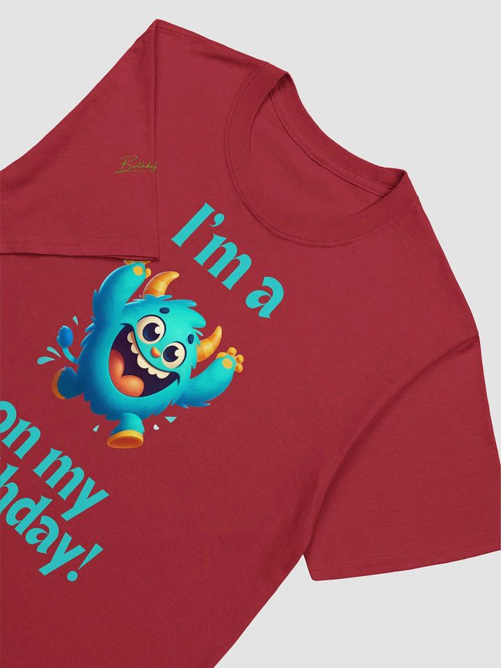 Funny Blue Monster T-shirt product image (2)