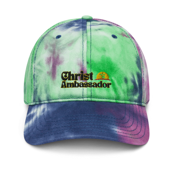 Christ Ambassador - Tie-Dye Dad Hat product image (1)