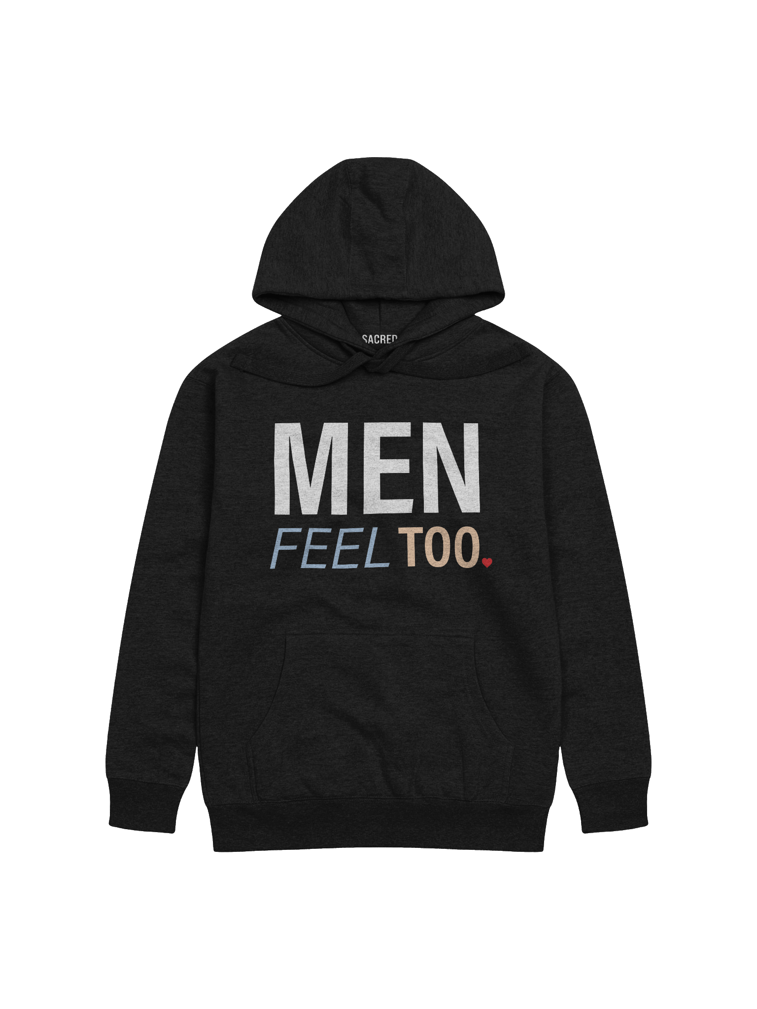 Men Feel Too Hoodie (Dark) product image (1)
