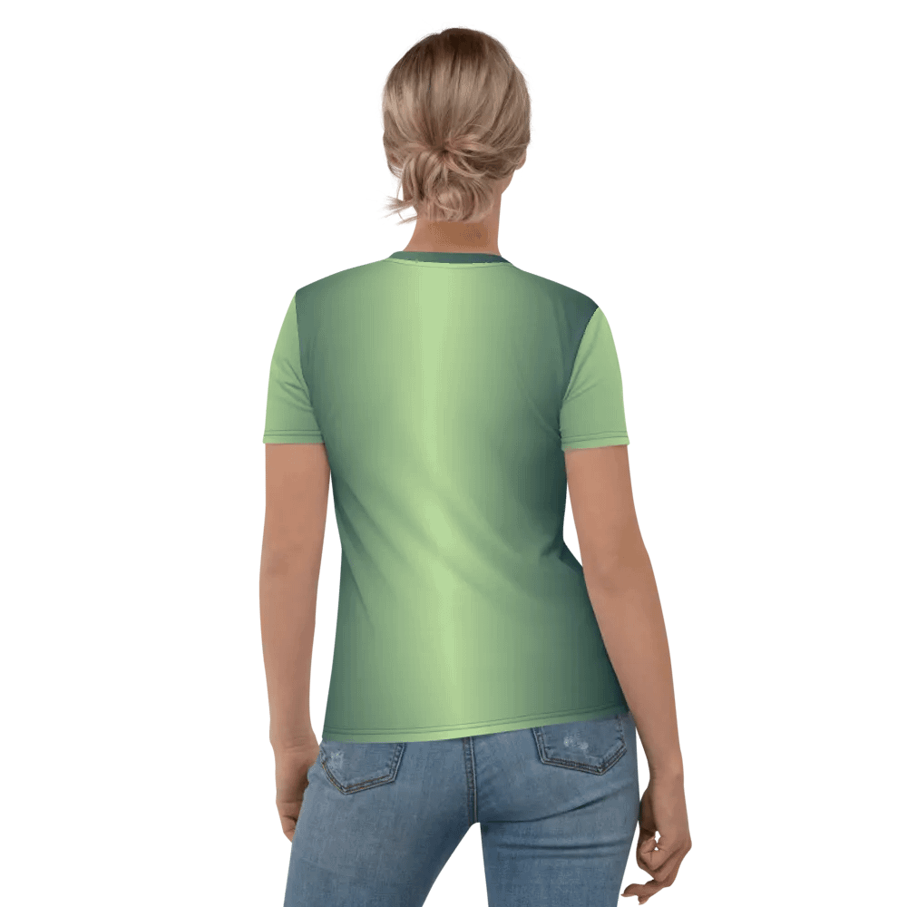 Tropical Floral Flamingo All Over Print T-shirt product image (5)