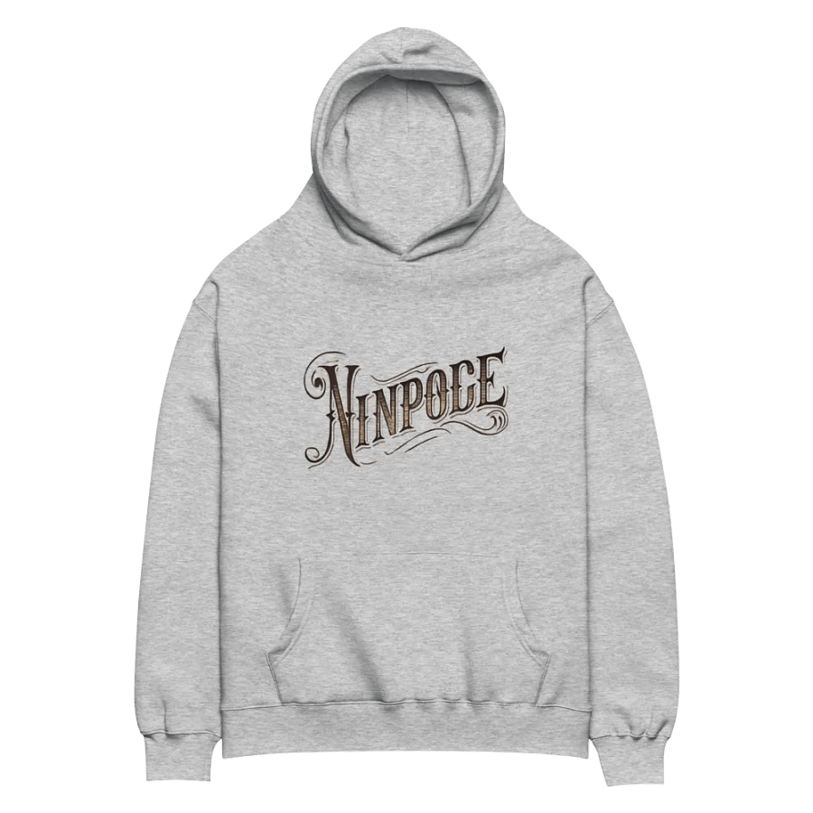NENPOIGE Vintage Typography Unisex Hoodie product image (2)