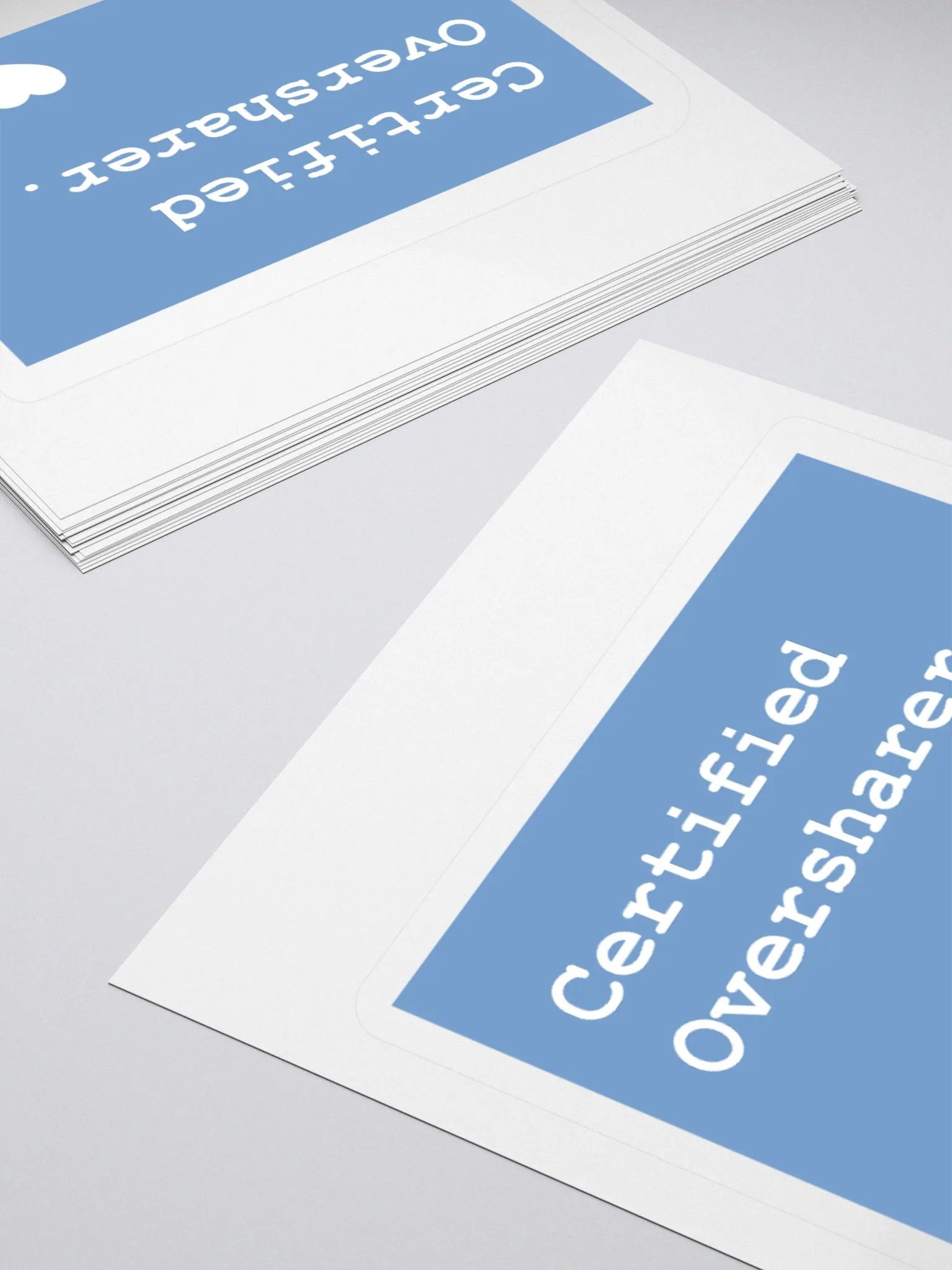 Certified Oversharer Stickers product image (10)