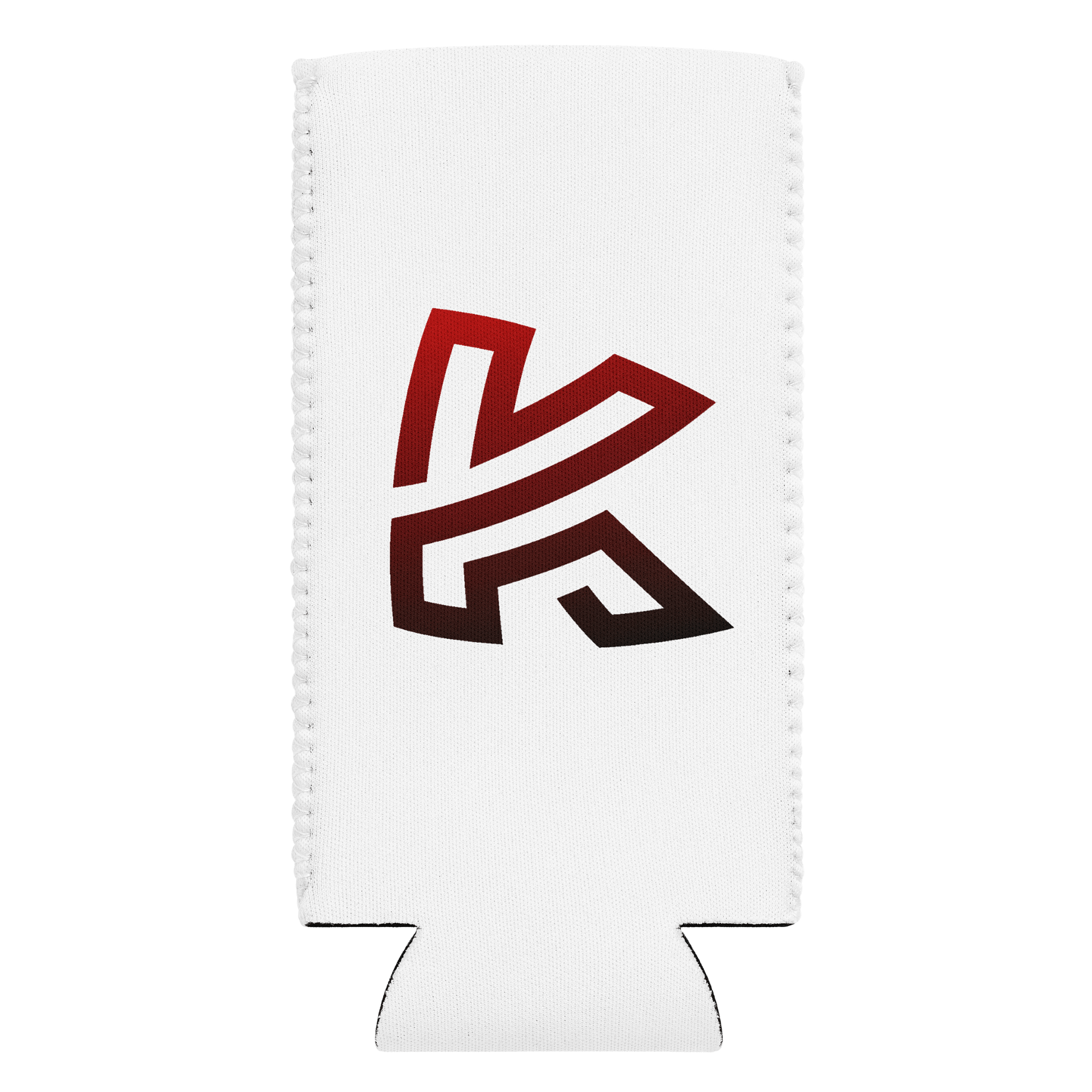 K Logo Koozie Slim (12oz) (White) product image (1)