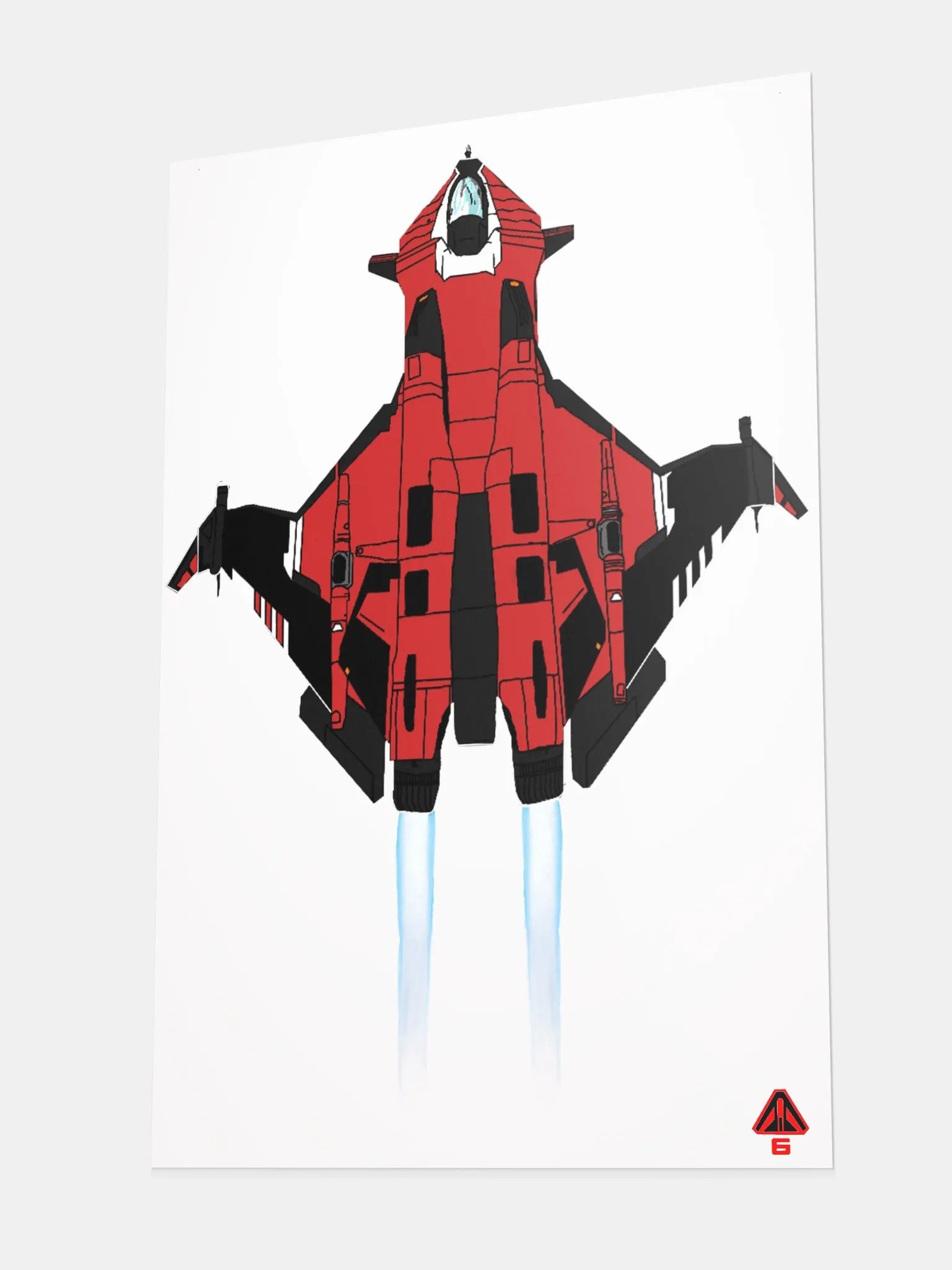 Custom Light Fighter Matte Poster product image (3)