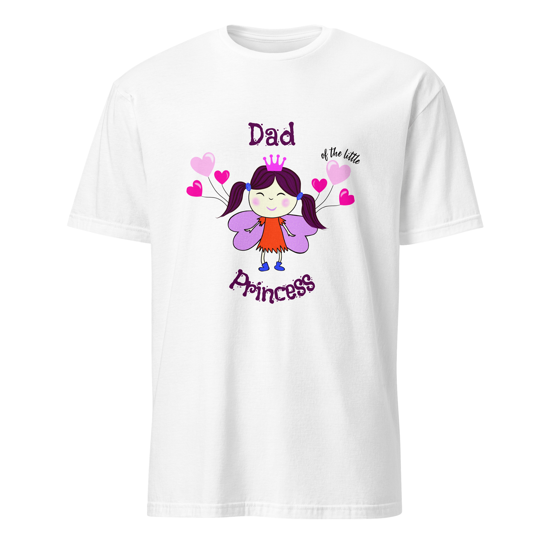 Dad's Princess Purple Cartoon T-Shirt product image (3)