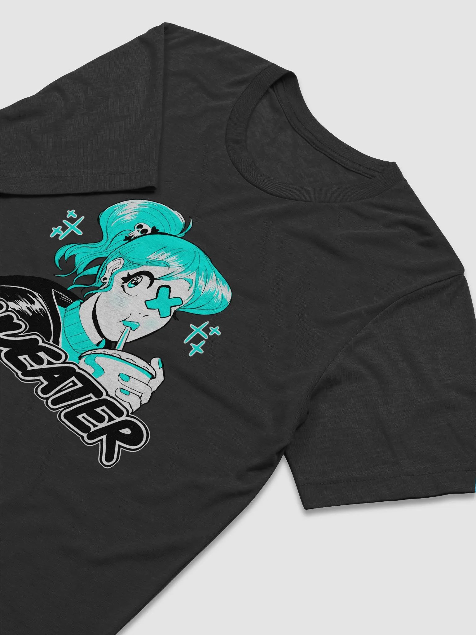 GIRLEATER T-SHIRT [BLACK] product image (3)