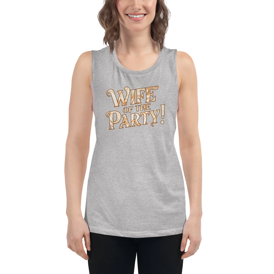 Wife of the Party flowy women's muscle tank top product image (52)