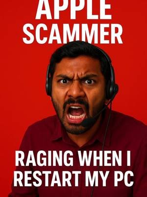 The sweet sound of scammer rage when you restart the pc because it keeps “freezing”. #scammer #scam #scambait #scambaiting #refund #entertainment #foryou #foryoupage #comedy 