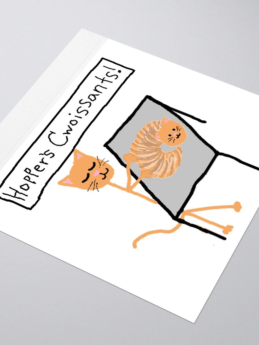 Hopper Cwoissant Sticker product image (3)