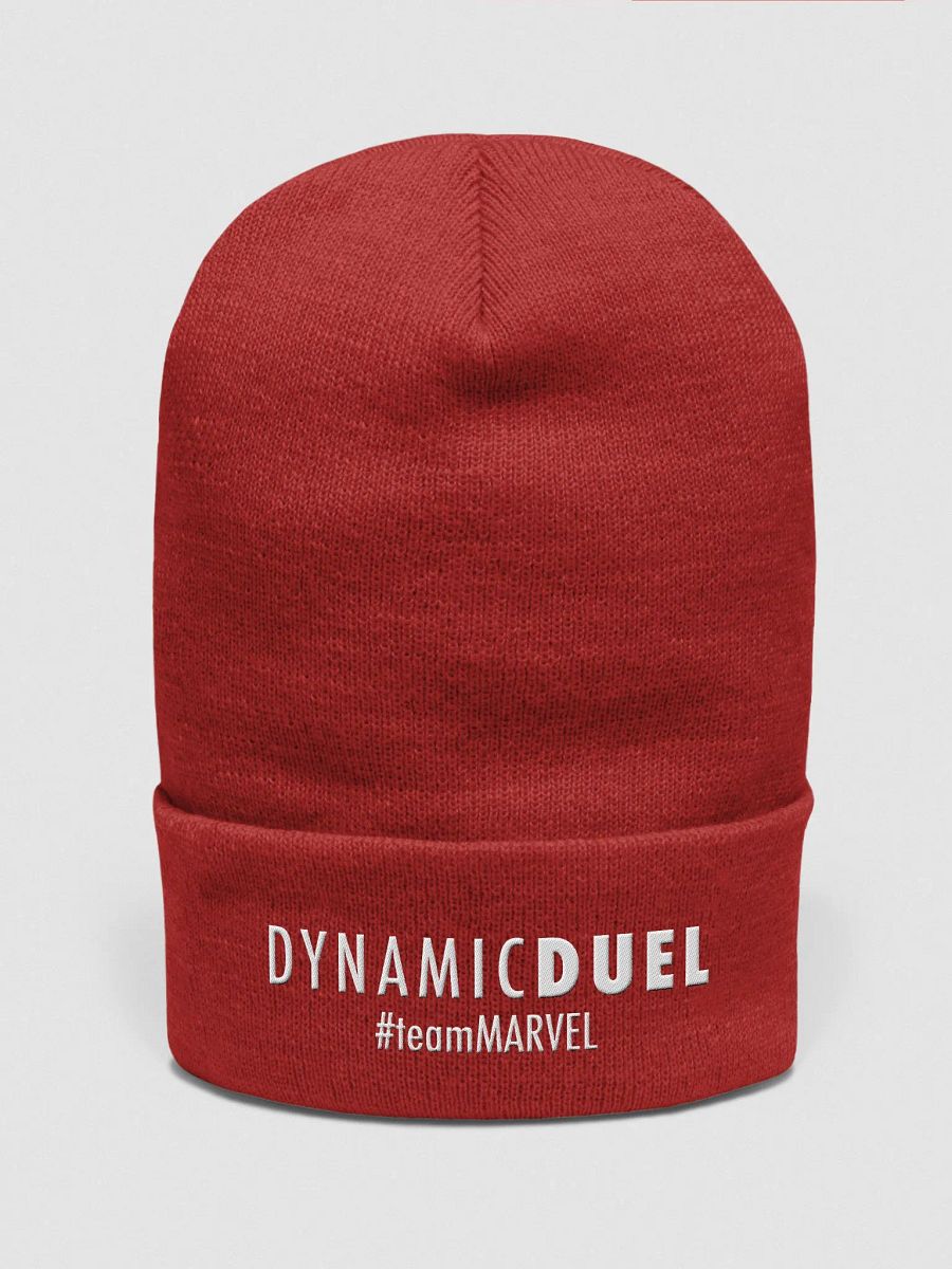 #TeamMarvel Cuffed Beanie product image (1)