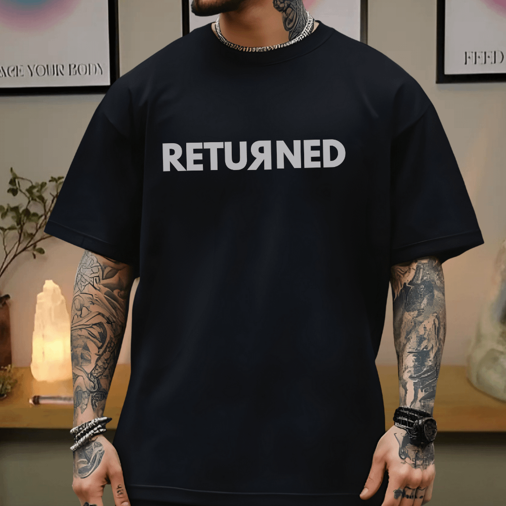 “RETURNED” Classic Tee – The Official The Returned Podcast Shirt (Gildan 64000) product image (1)
