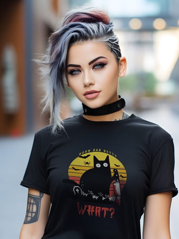 What's Purr-fectly Spooky Tee product image (1)