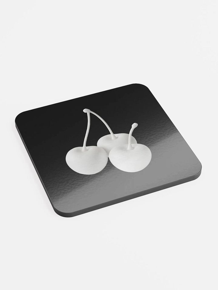 White Cherry Cherry Cherries Coaster product image (2)