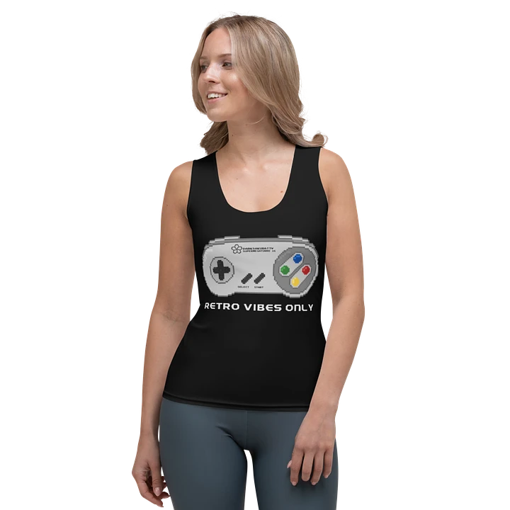 Retro Vibes Fitted Tank product image (1)