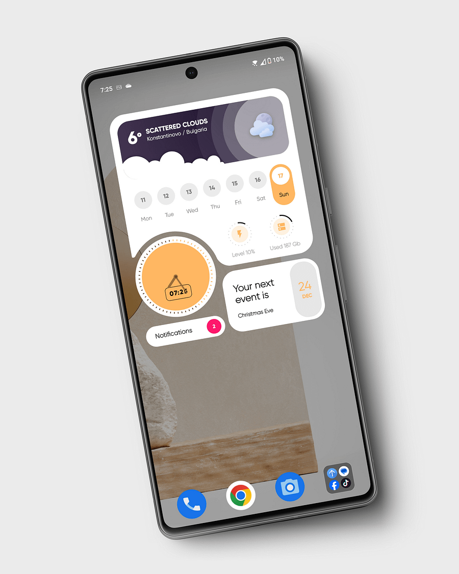 Glimpse - Android KWGT Widget product image (3)