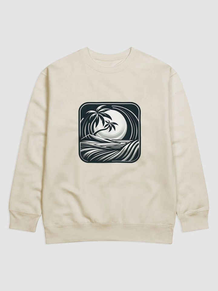 Coastal Dreams Cotton Sweatshirt | Ai Design product image (2)