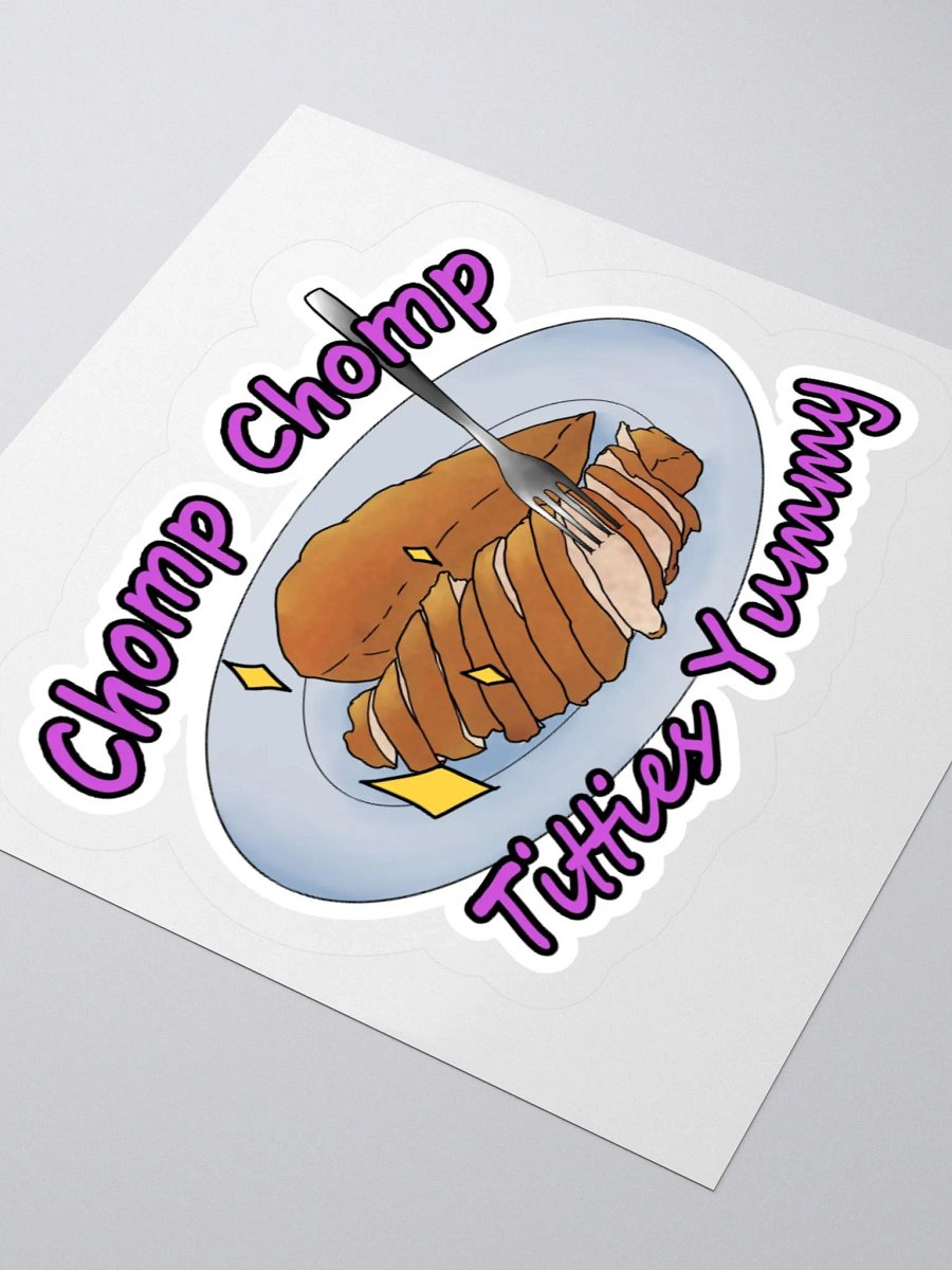 "Chomp Chomp" Kiss Cut Stickers product image (9)
