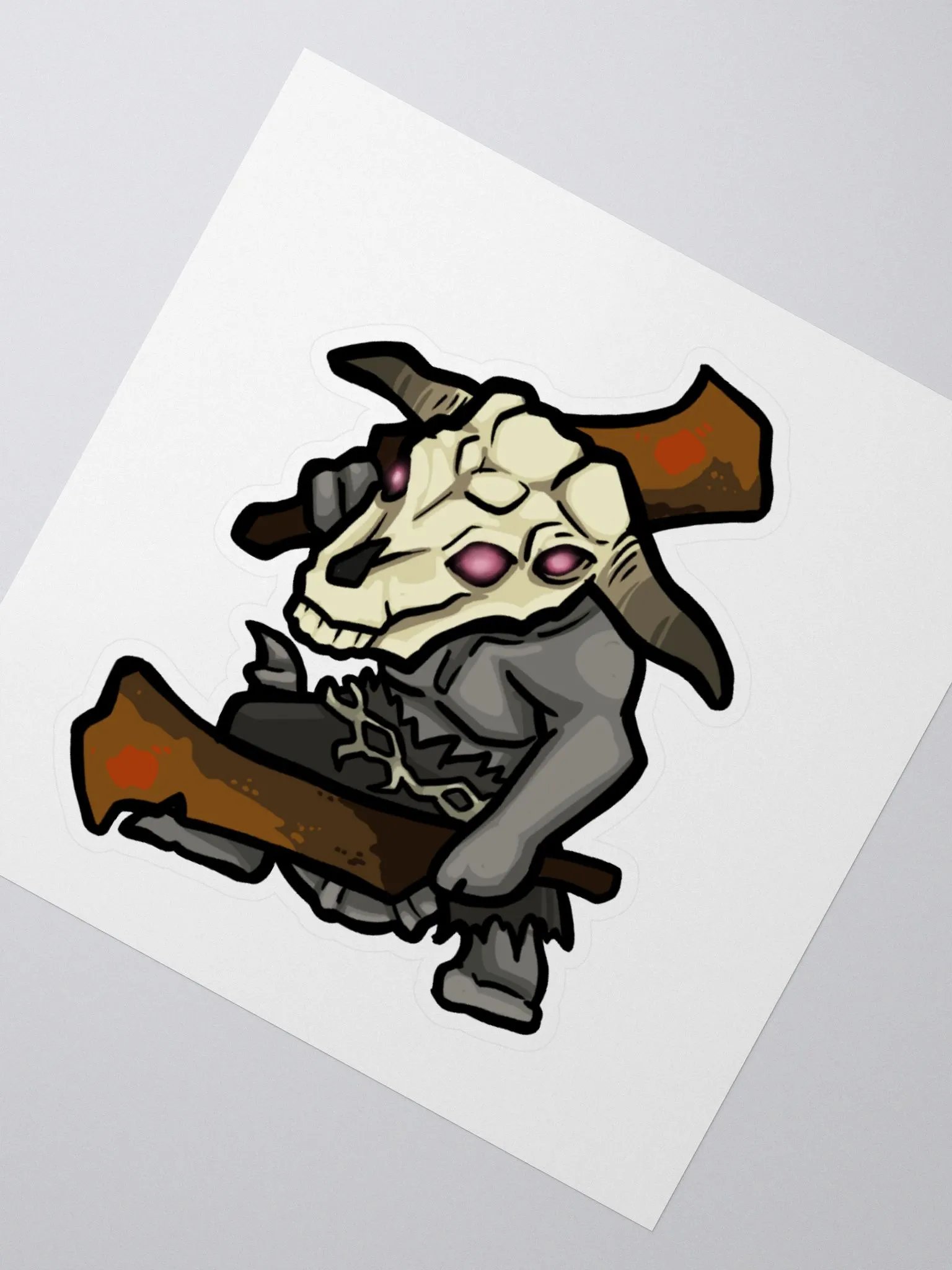 Capra Demon Chibi Sticker product image (6)