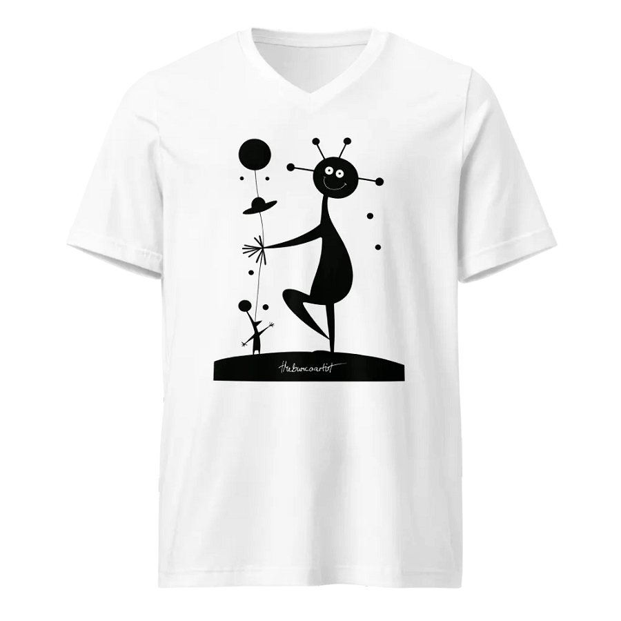 Bella+Canvas Short Sleeve V-Neck Jersey T-Shirt product image (1)