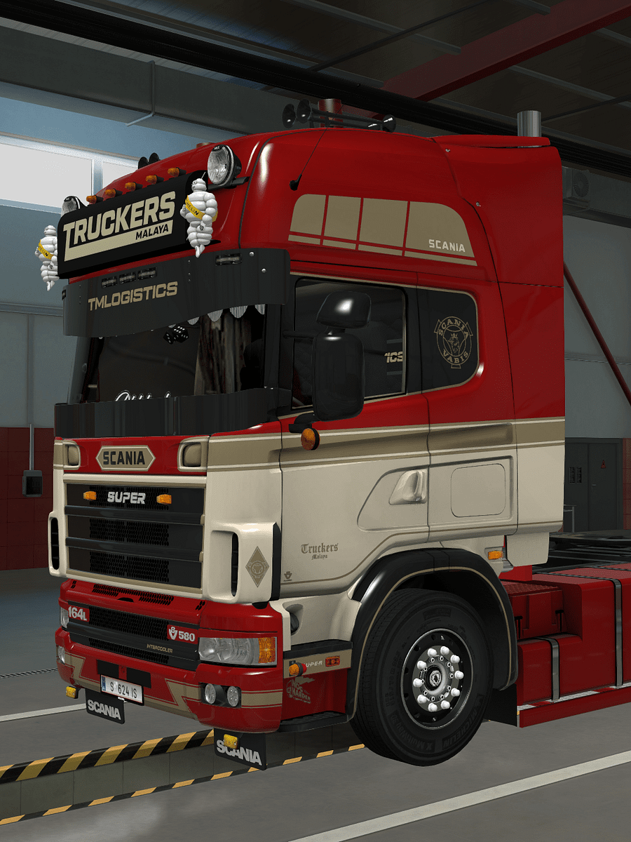 Scania RJL With TANDEM/RIGID Skin Pack - Company Pack Skin Changeable Color Pack 1 product image (11)