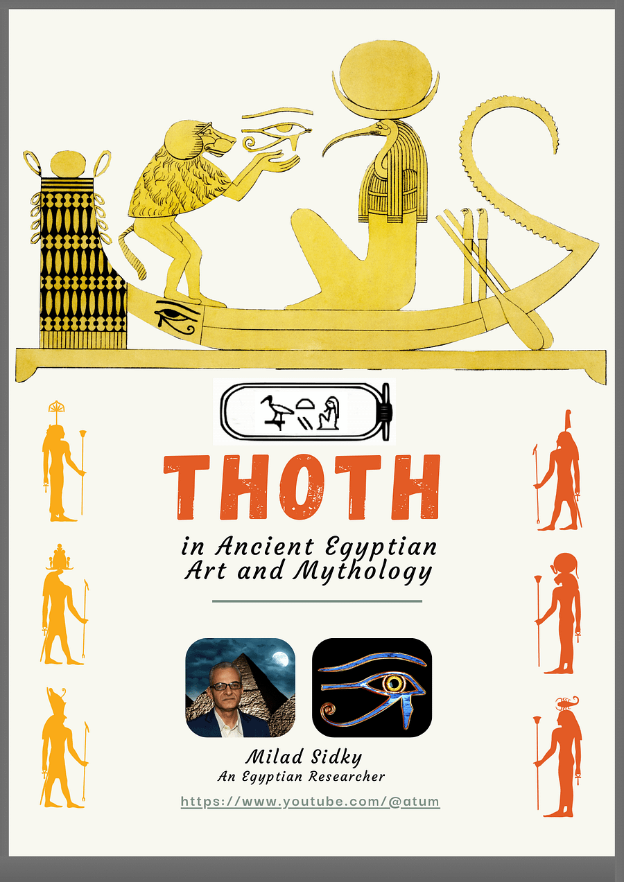 Thoth in Ancient Egyptian Art and Mythology - Printable eBook product image (1)