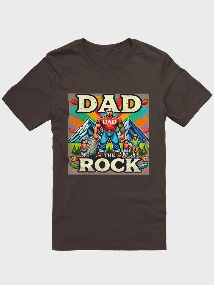 DAD The Rock: Mountain Dad T-Shirt product image (3)
