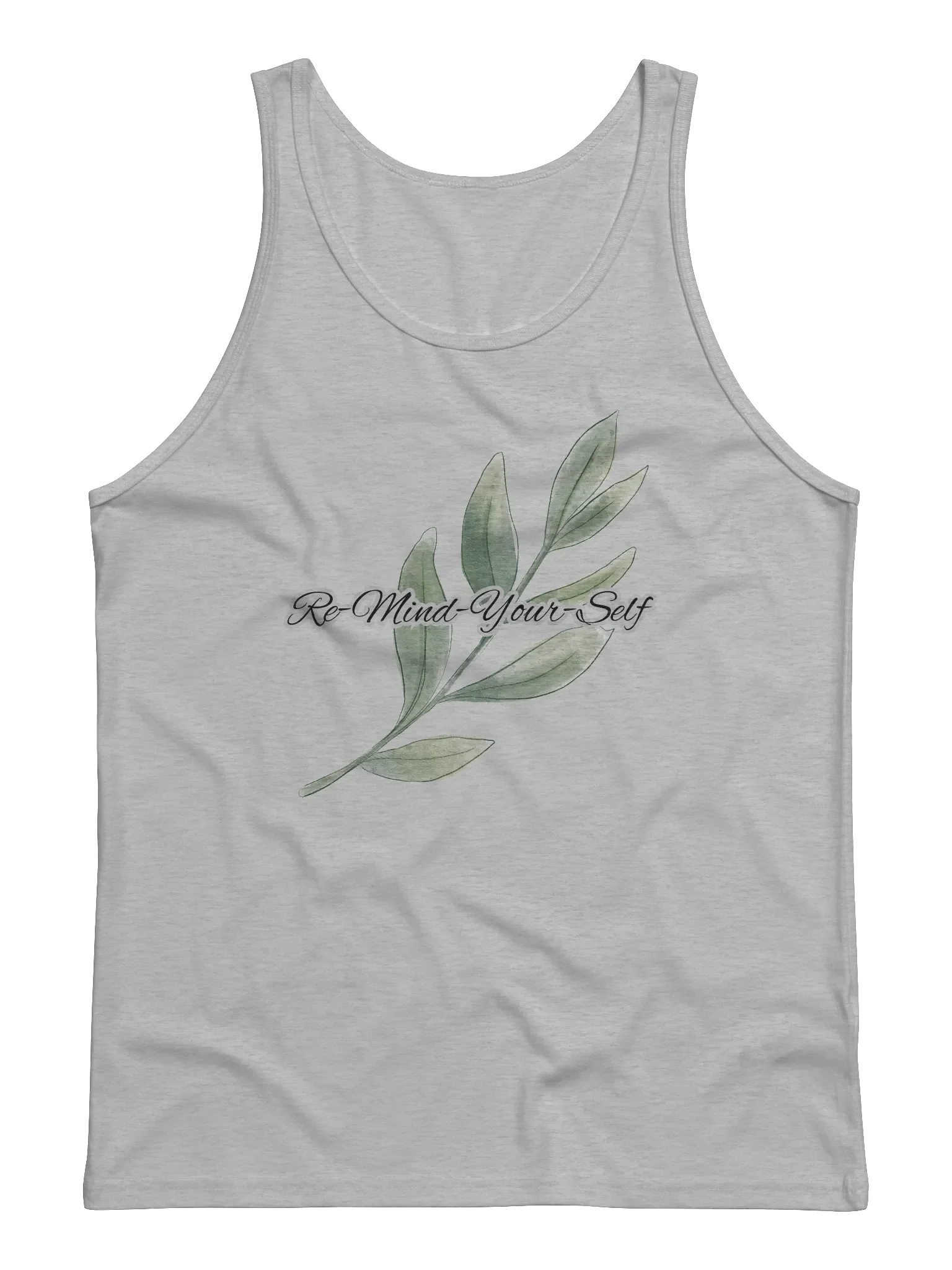 Re-Mind-Your-Self Leafy Branch Jersey Tank product image (1)