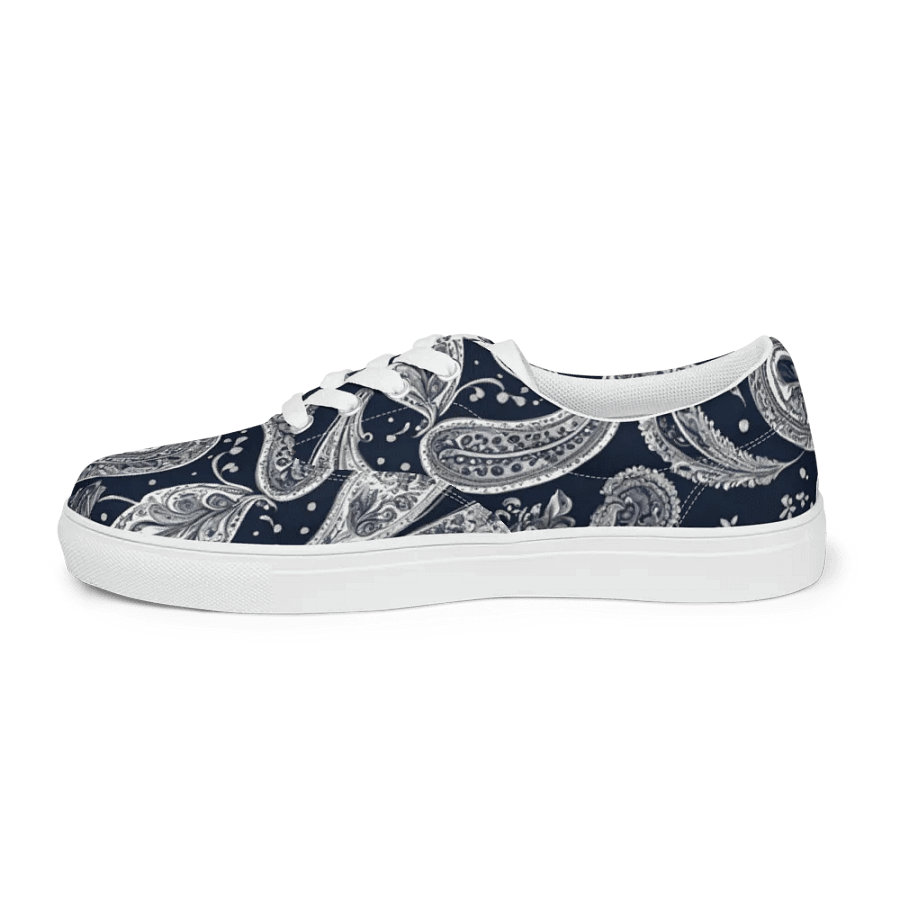 Paisley Dream Lace-Up Canvas Shoes product image (11)