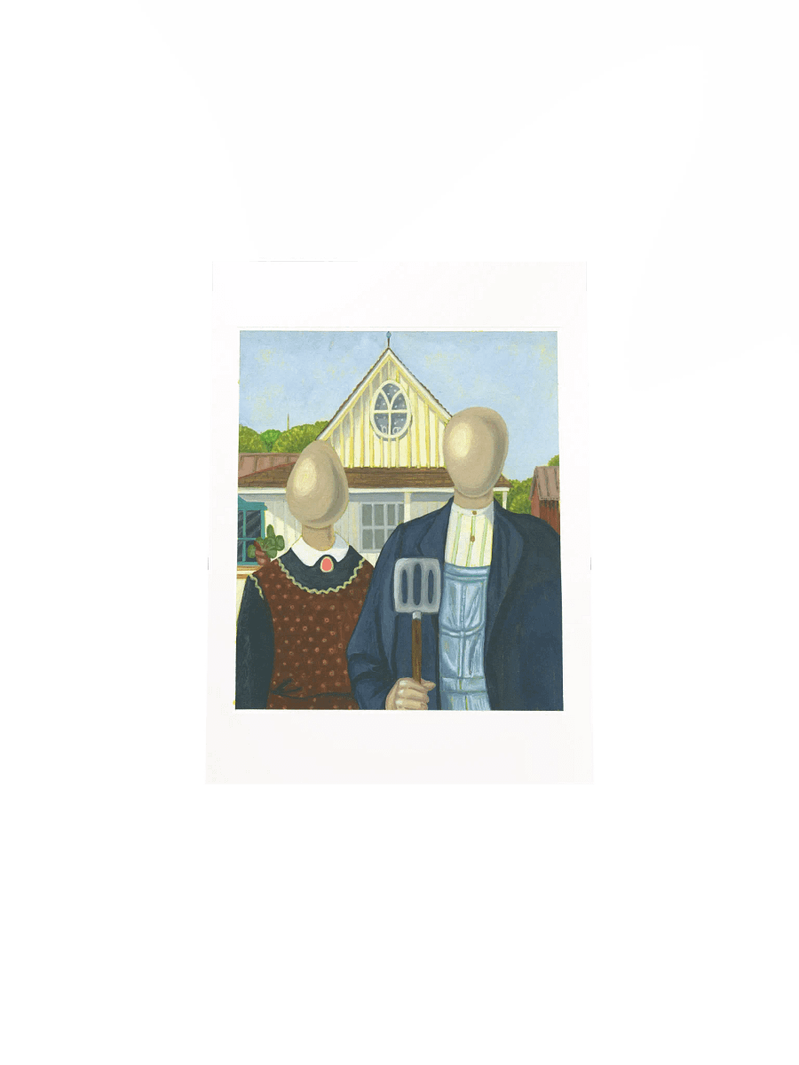 American Gothegg- Print product image (4)