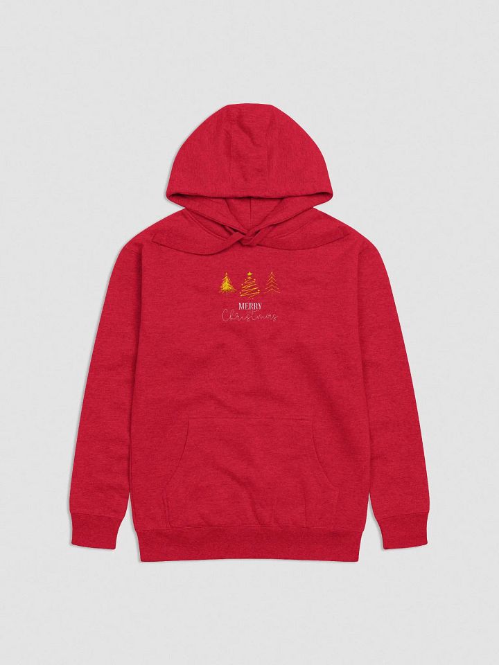 Golden Christmas Trees Unisex Hoodie product image (10)