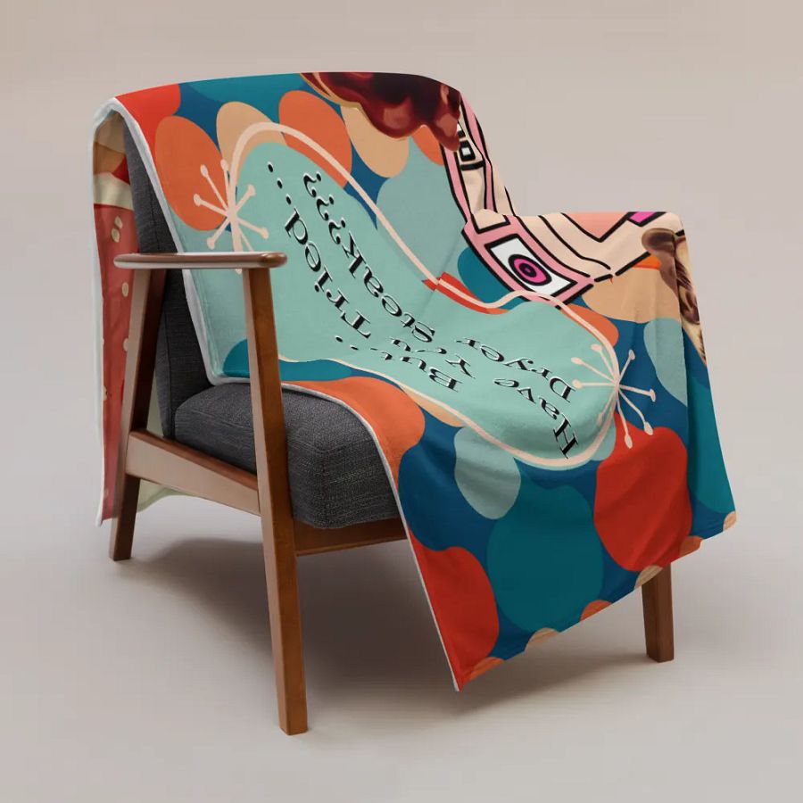 Dryer Steak Throw Blanket product image (4)