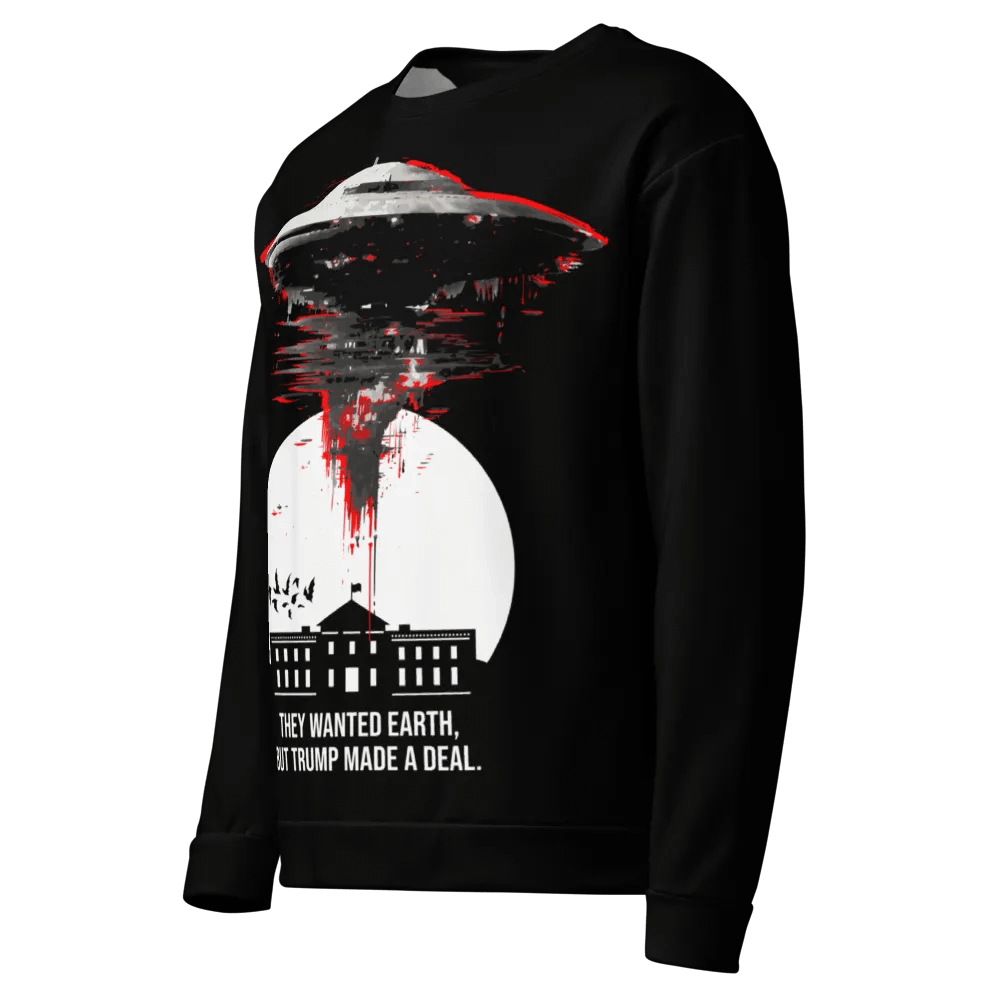 Trump's Extraterrestrial Deal Unisex Sweatshirt product image (3)