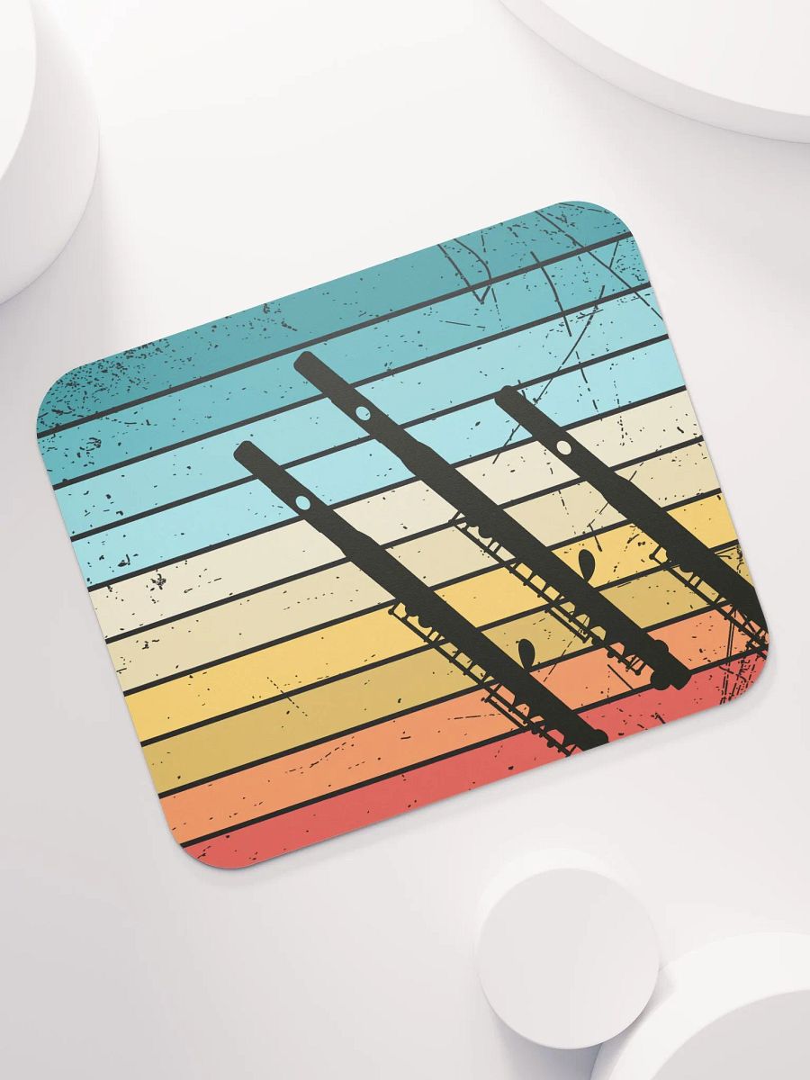 Retro Abstract Flute Mouse Pad - Piccolo product image (7)