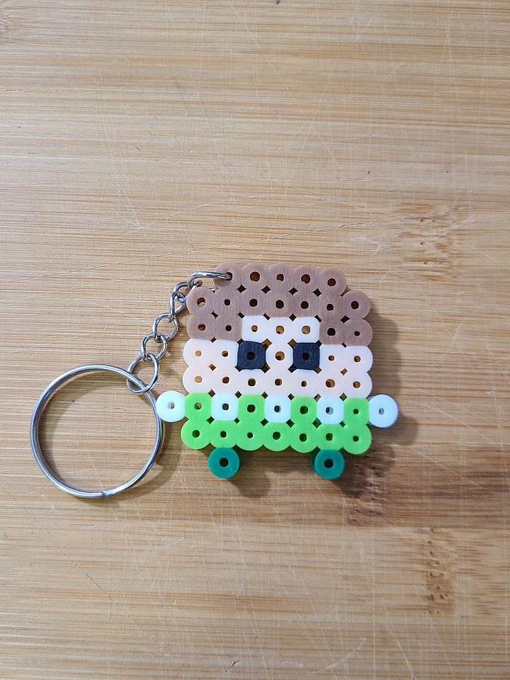 Keychain - Guy with Green Ring product image (1)