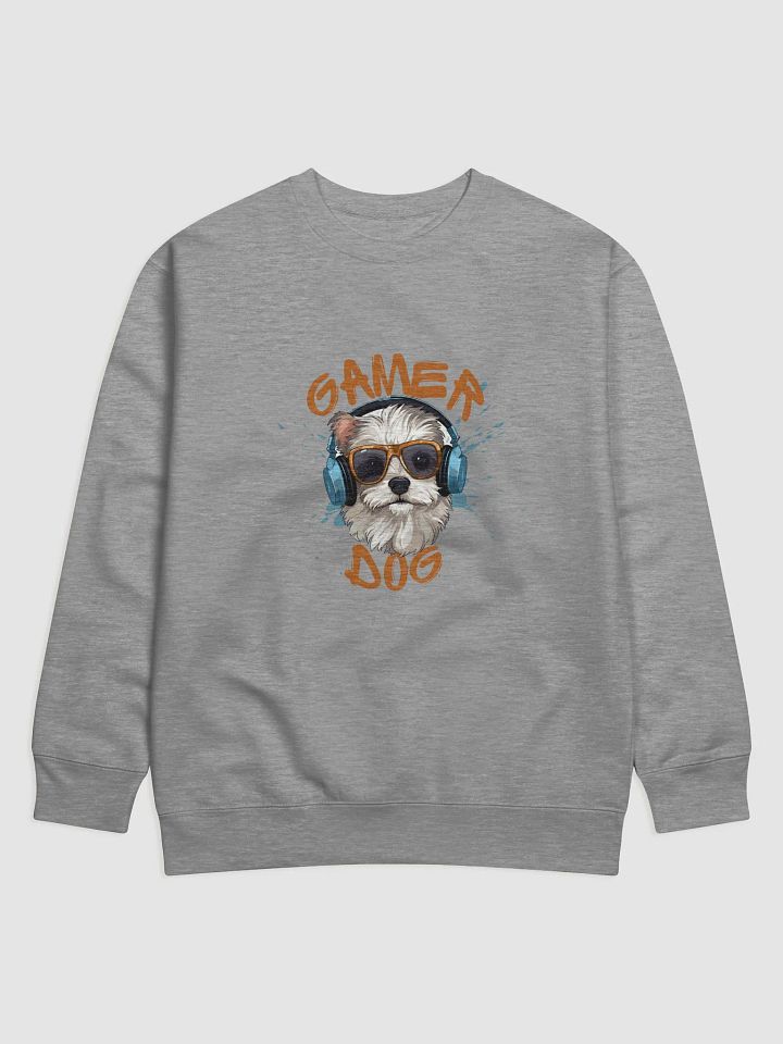 Cool Gamer Dog Sweatshirt product image (1)