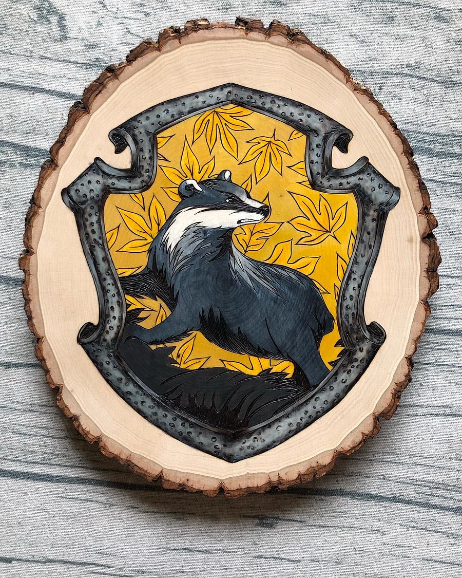 Hufflepuff Hogwarts House Crest product image (1)