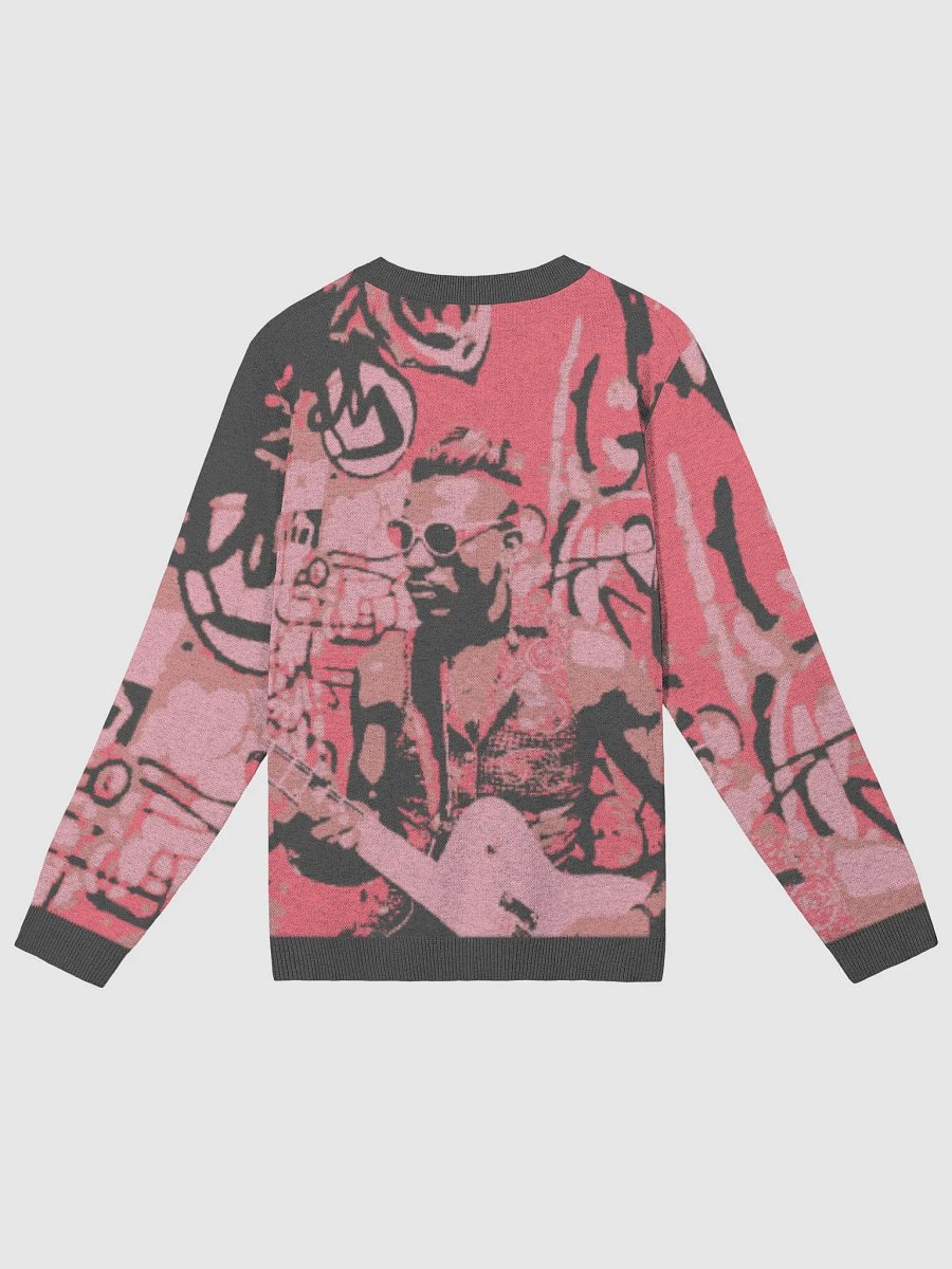 ®ocker Billy Guitar Groove Hot Pink Jacquard Sweater product image (2)