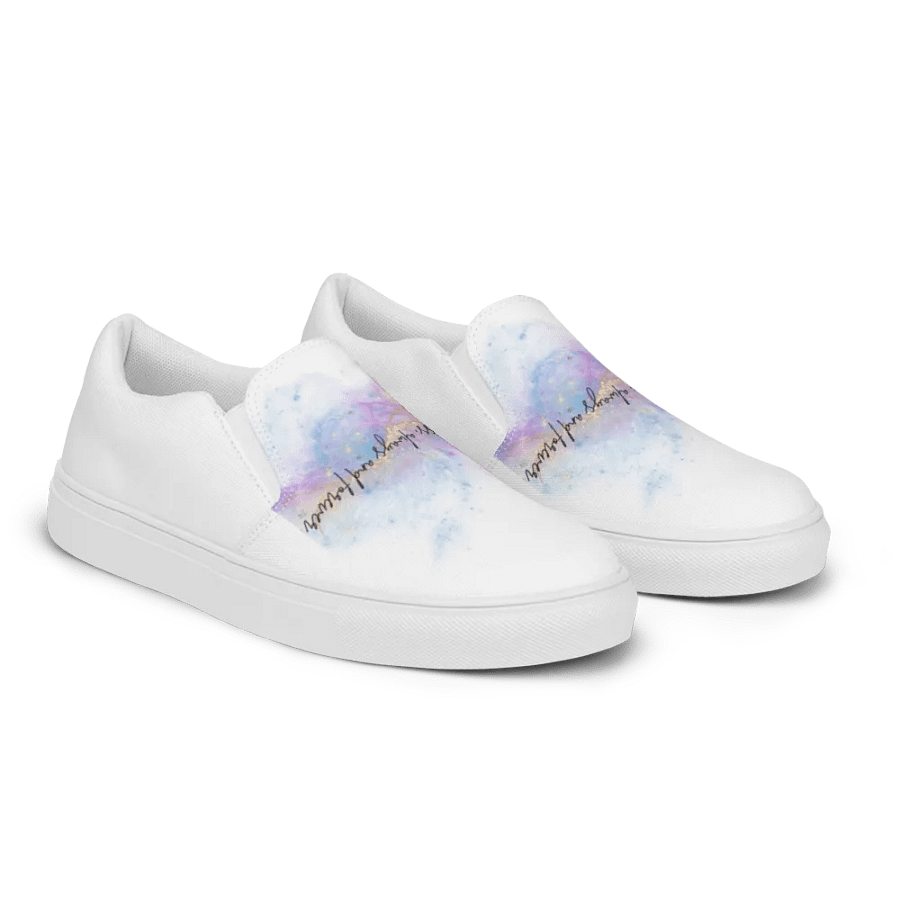 choose happiness women's slip-on canvas product image (6)