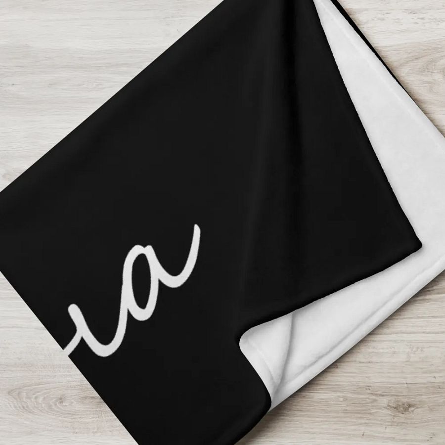 Ukraine - Black & White - Throw Blanket product image (5)