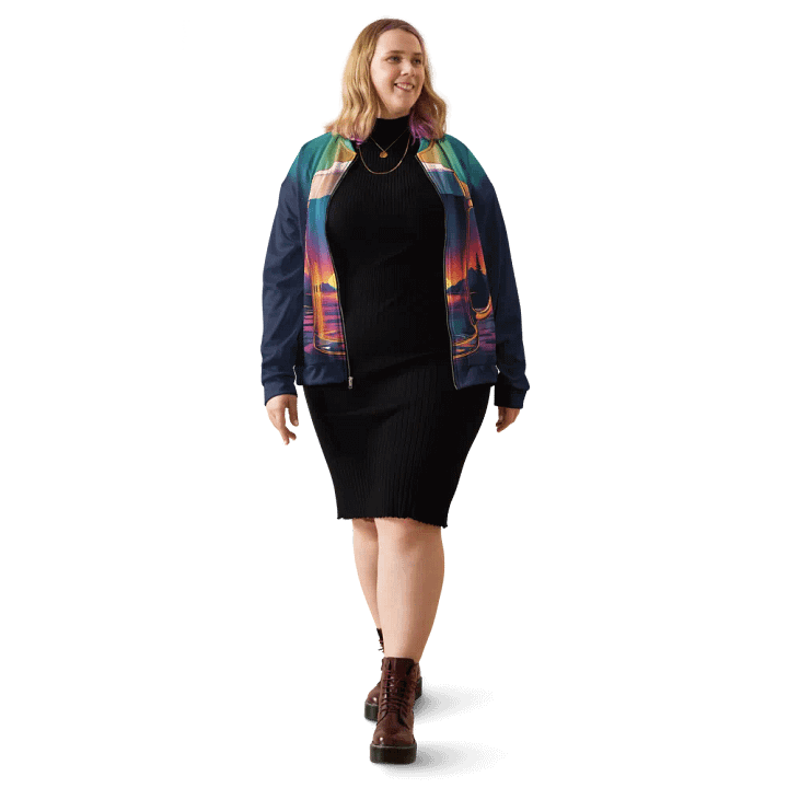 Beer Sunset All Over Print Jacket product image (2)