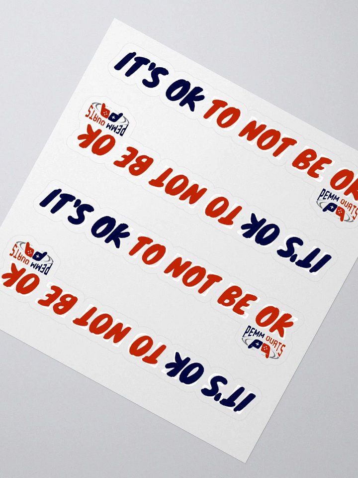 IT'S OK STICKY VERSION product image (2)